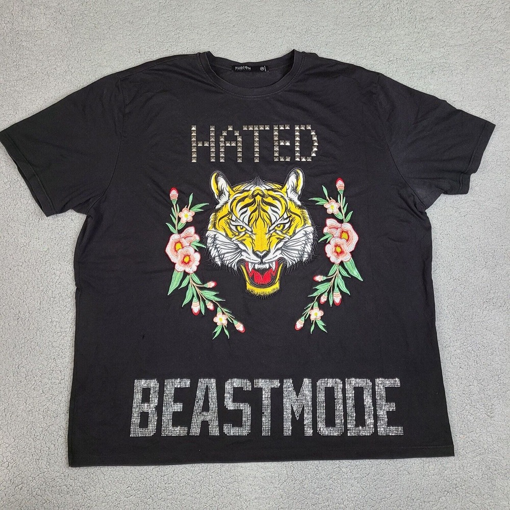 Hudson Outerwear T-Shirt Mens‎ 4x Black Beast Mode
